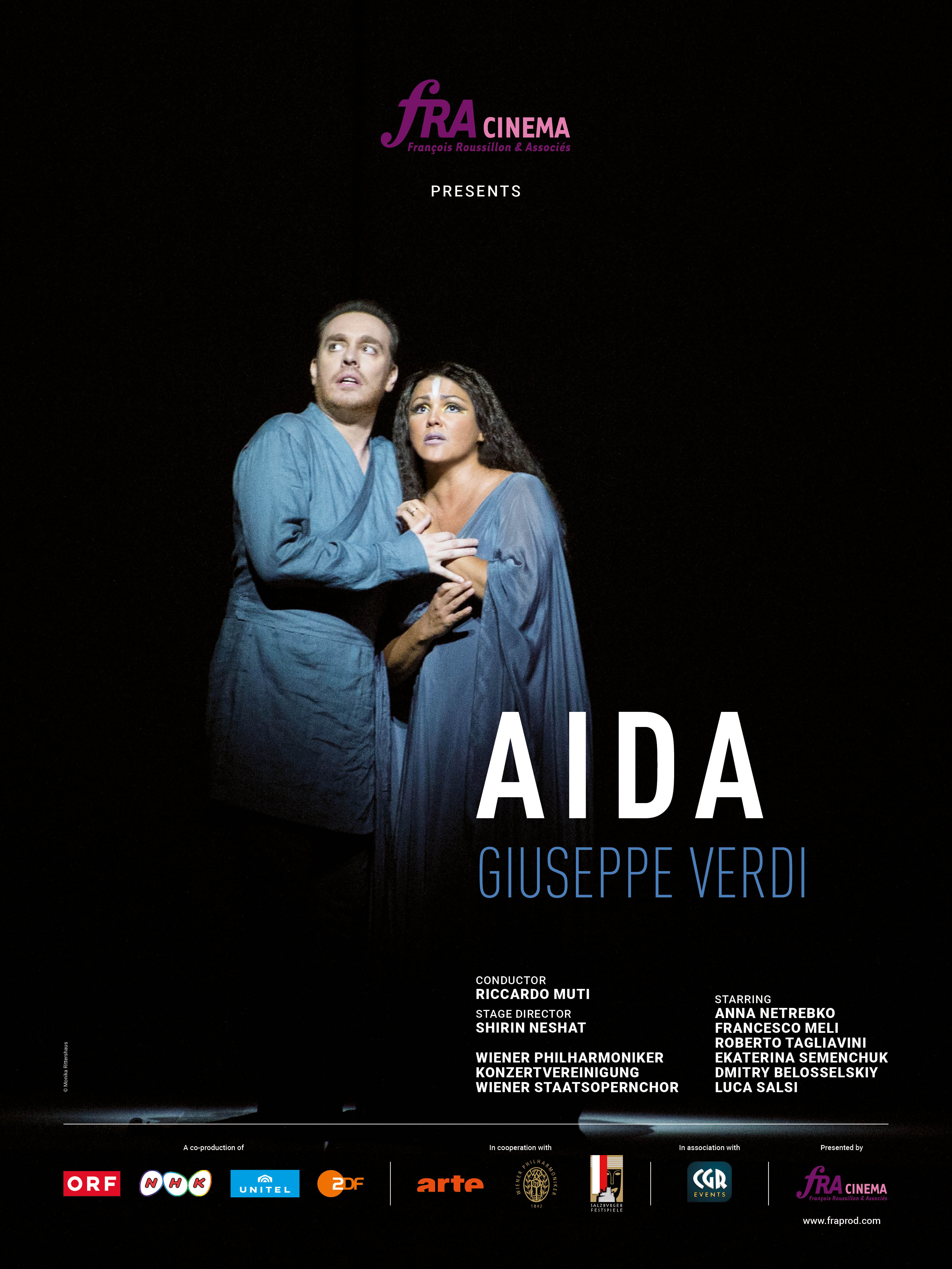 Poster Aida (Festival de Salzbourg)
