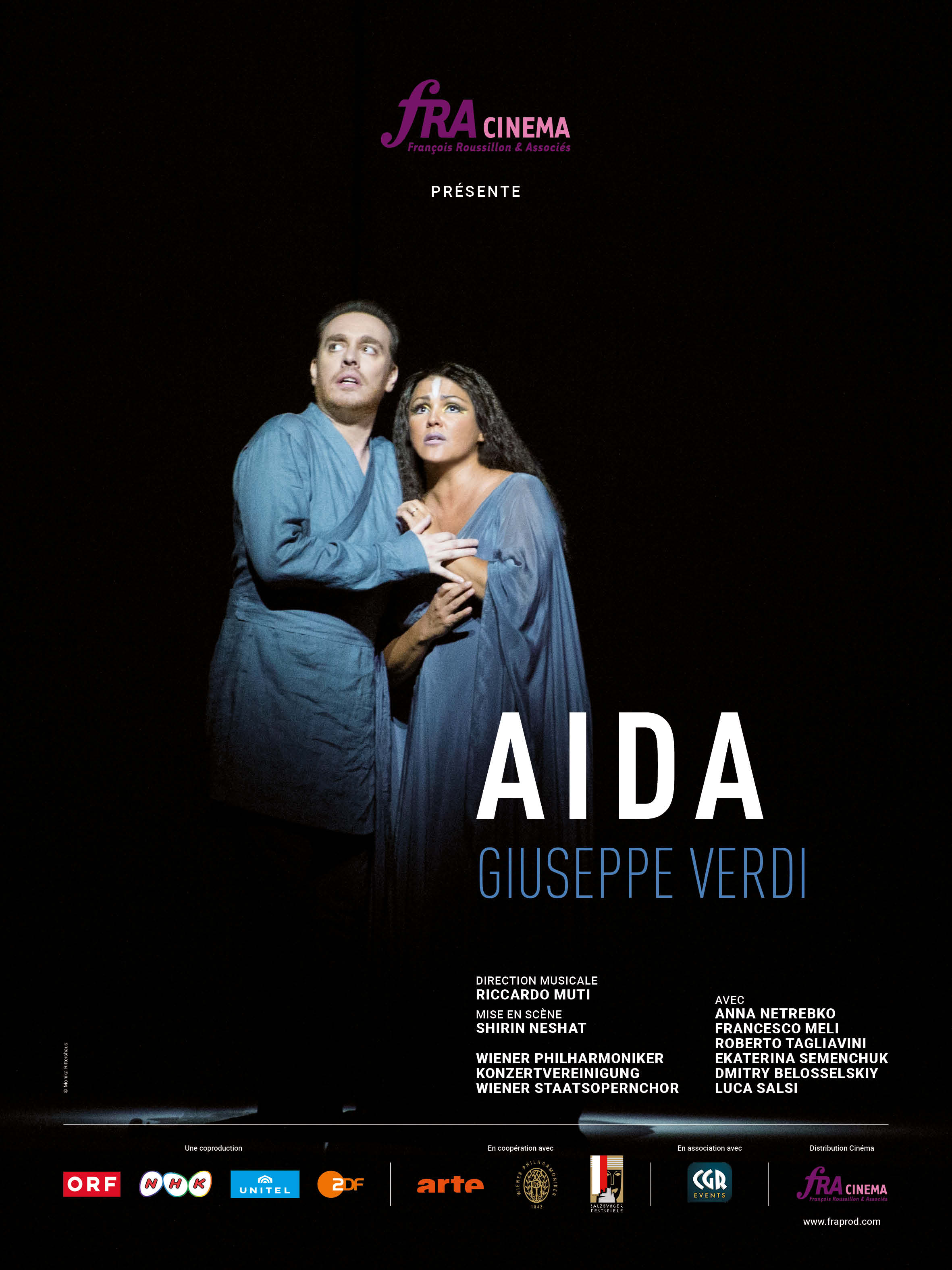 Affiche Aida (Festival de Salzbourg)