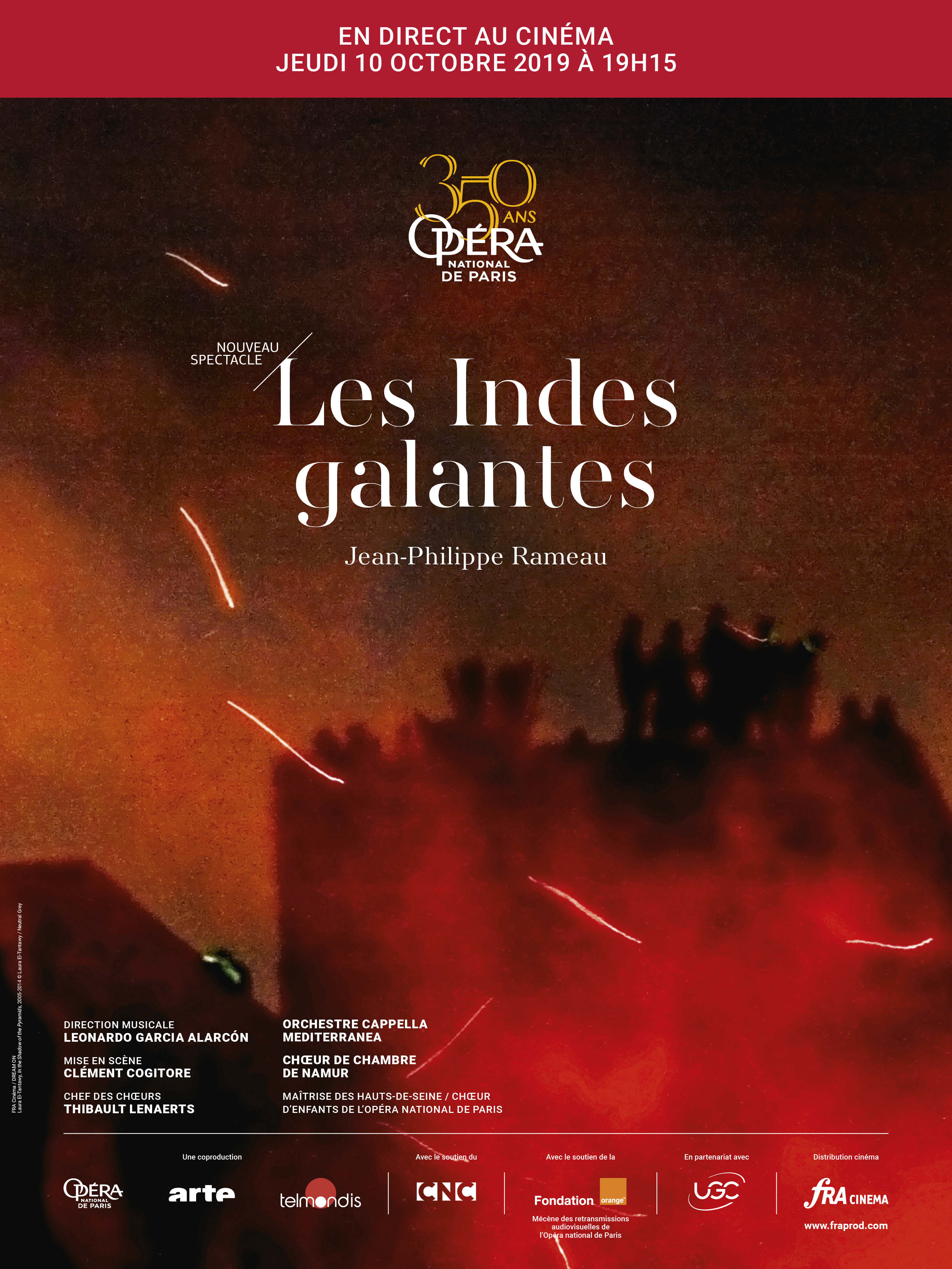 Affiche Les Indes galantes