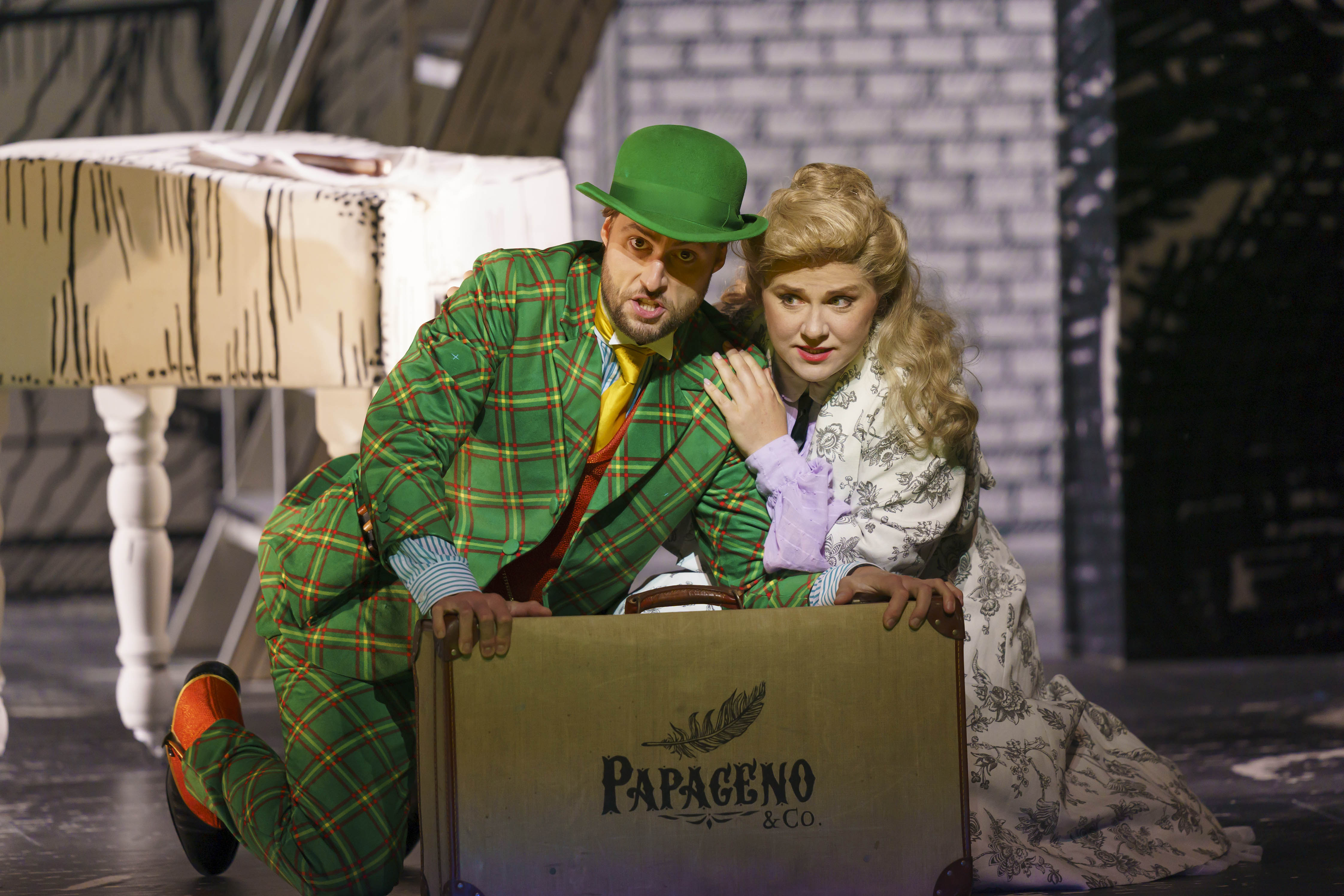Still of the production
