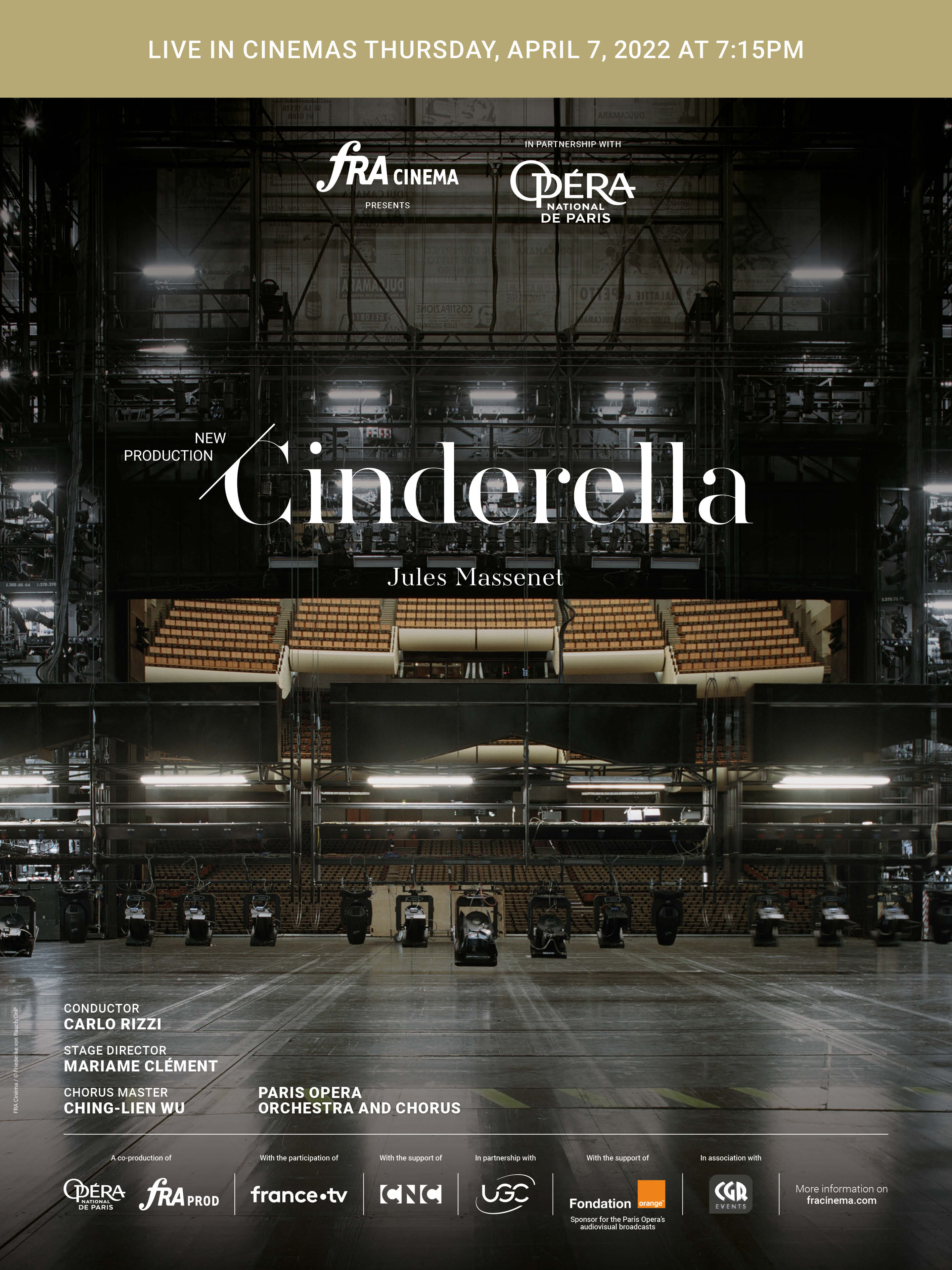 Cendrillon (Cinderella) - Opéra Bastille - Theatre In Paris